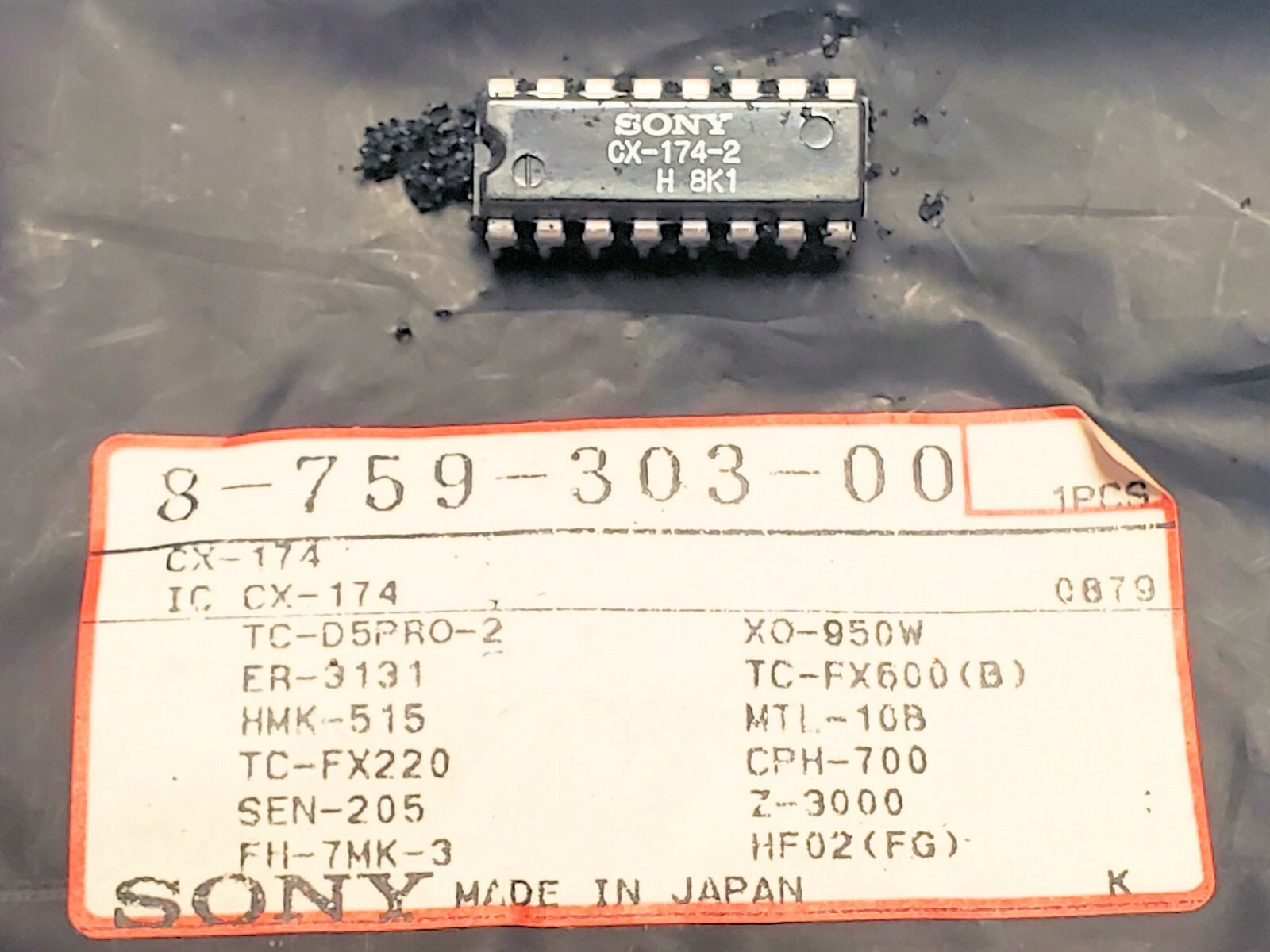 CX174-2 “Original” SONY 16P SIP IC 1 pc