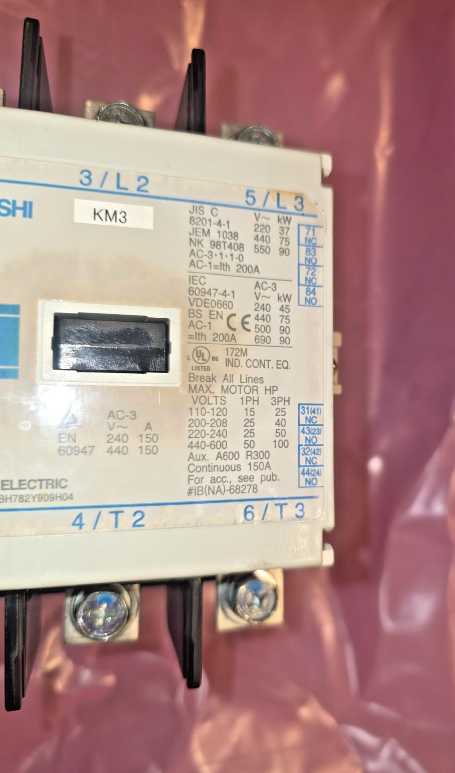 MITSUBISHI ELECTRIC S-N150 100V Coil Free Shipping and Warranty