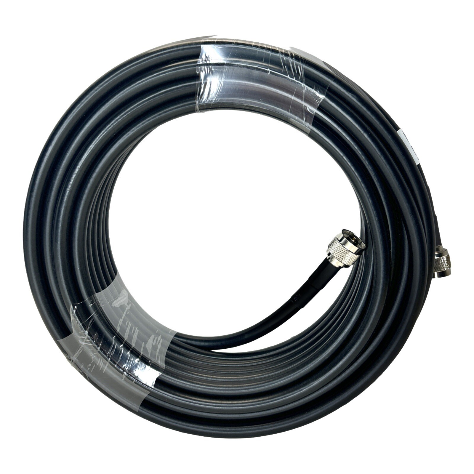 GEMEK 50ft N Male to N Cable, Low Loss S-MR400 Extension 50 ft, Black