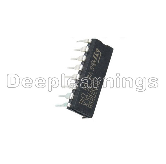 10PCS IC TEA2025B TEA2025 ST AMP AUDIO PWR MONO 16DIP