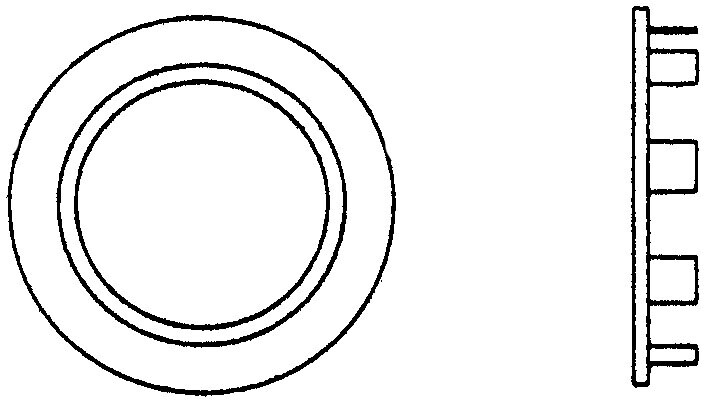 Steel Electric Products SS52, 3/4″, Zinc Plated Steel, Knockout Seal, 1pc