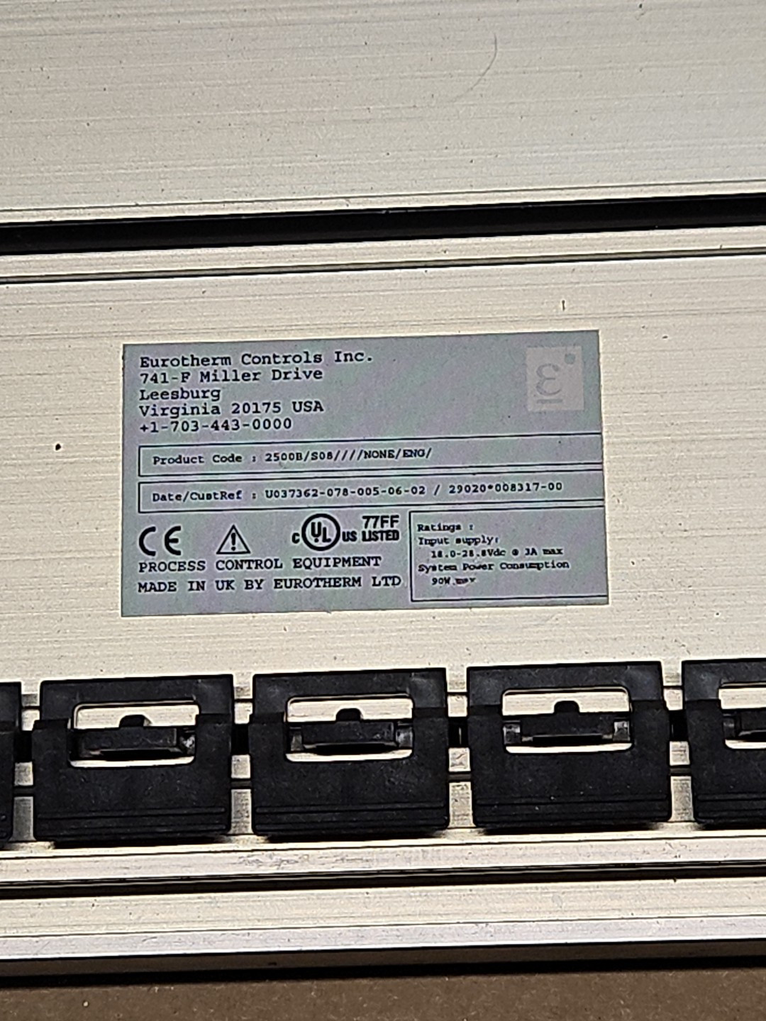 2500B/S08/NONE/ENG – Eurotherm – 8 Base Ethernet Processor