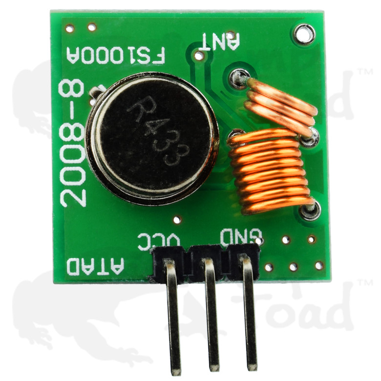 433Mhz RF Transmitter & Receiver Radio Link Remote Module Kit Arduino PI TTL