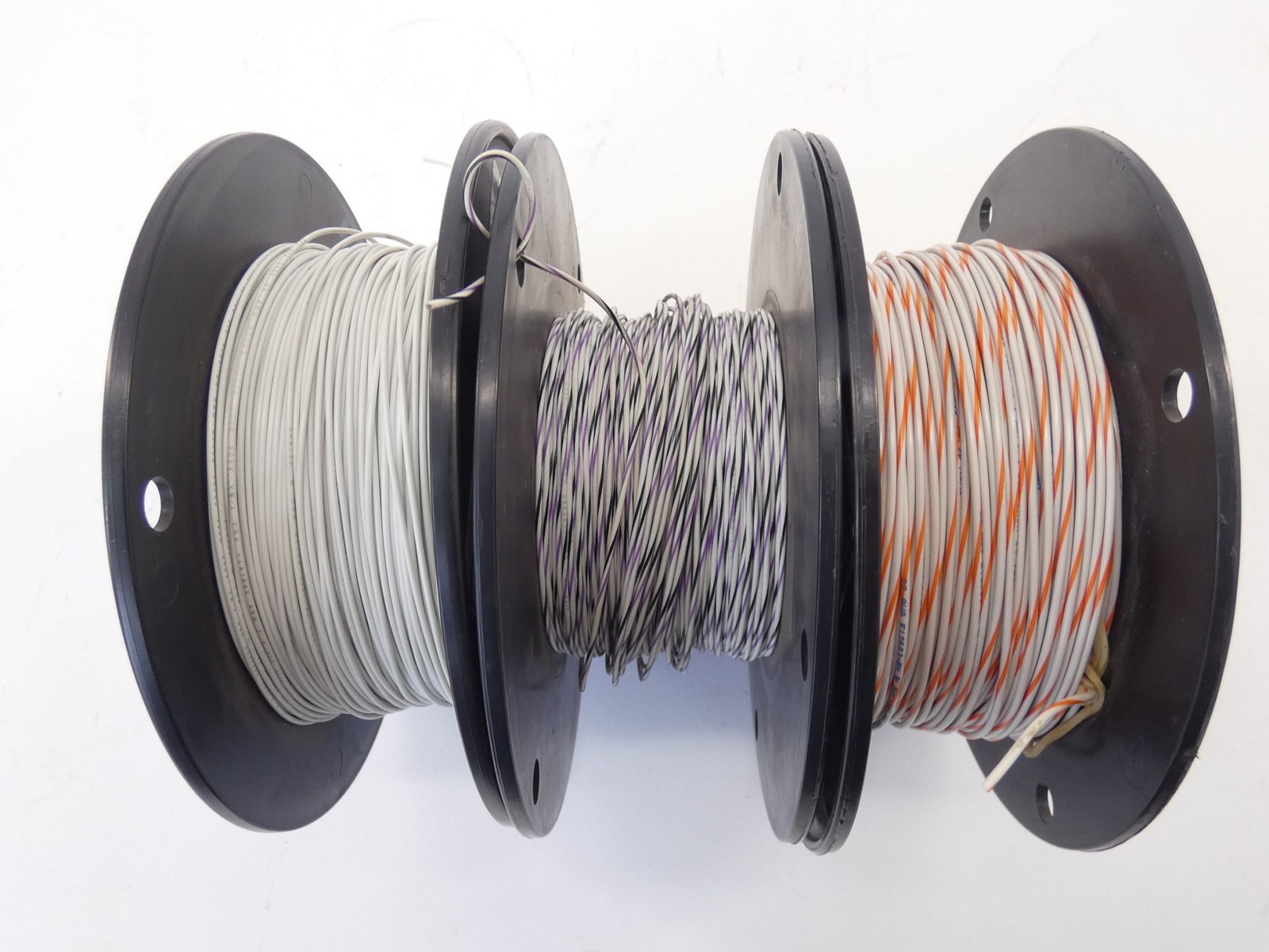 *Lot of 3* Allied Wire & Cable Wire Spool Reels 61-22-7T-9, 9921-9 – NEW Surp…