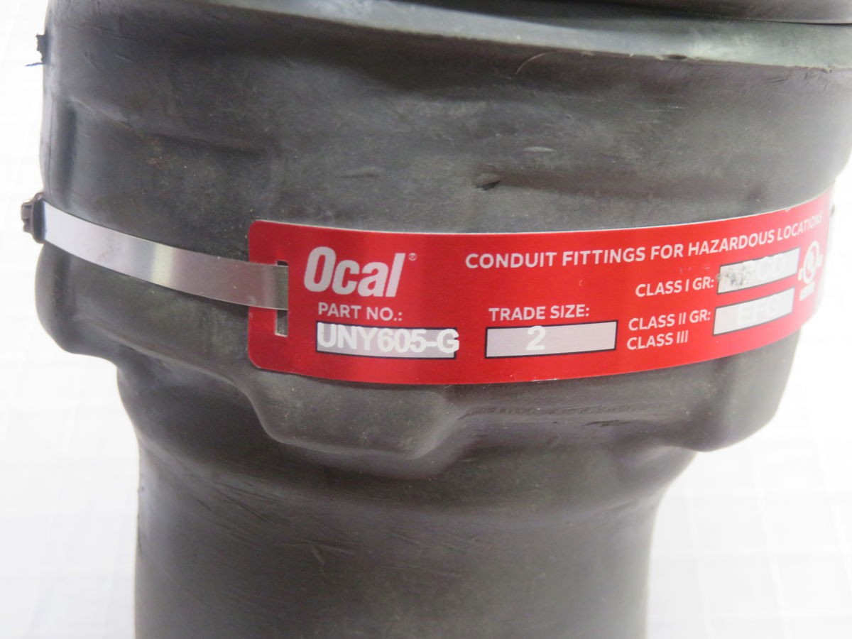 OCAL UNY605-G PVC COATED UNY MALE UNION 2″ GRAY T266748