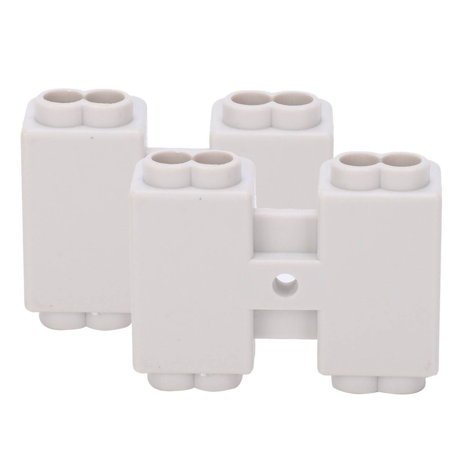2Pcs High-Power Wiring Splitter Non-Breaking Design Main Function Terminal Block