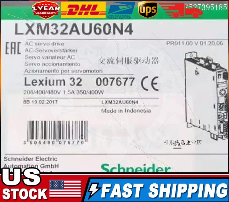 Contact Get Discount Servo Drive LXM32AU60N4 New In Box LXM32AU60N4 Servo Drive