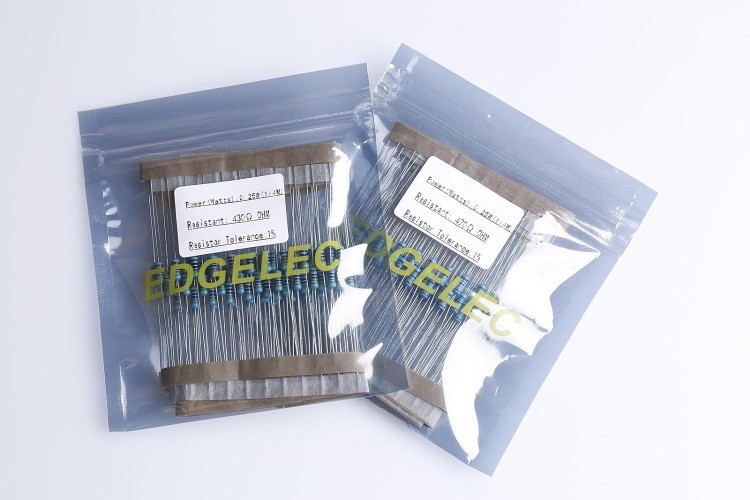 100pcs 5mm Blue LED Diodes Flat Lens 29mm Long Lead 3V DC, Resistors 6V 12V DC