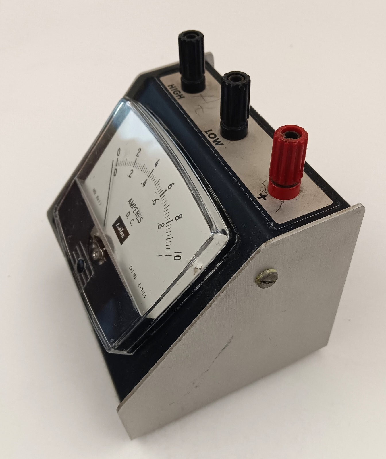 LaPine Scientific Company DC Amperes Cat No Z-7156 No K382 Meter Vintage