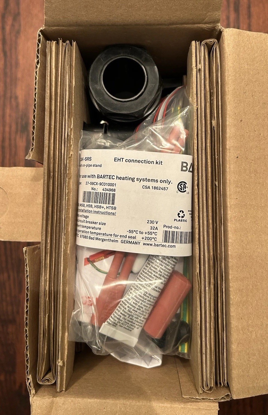 Bartec PBS-200-A. EHT power Box.