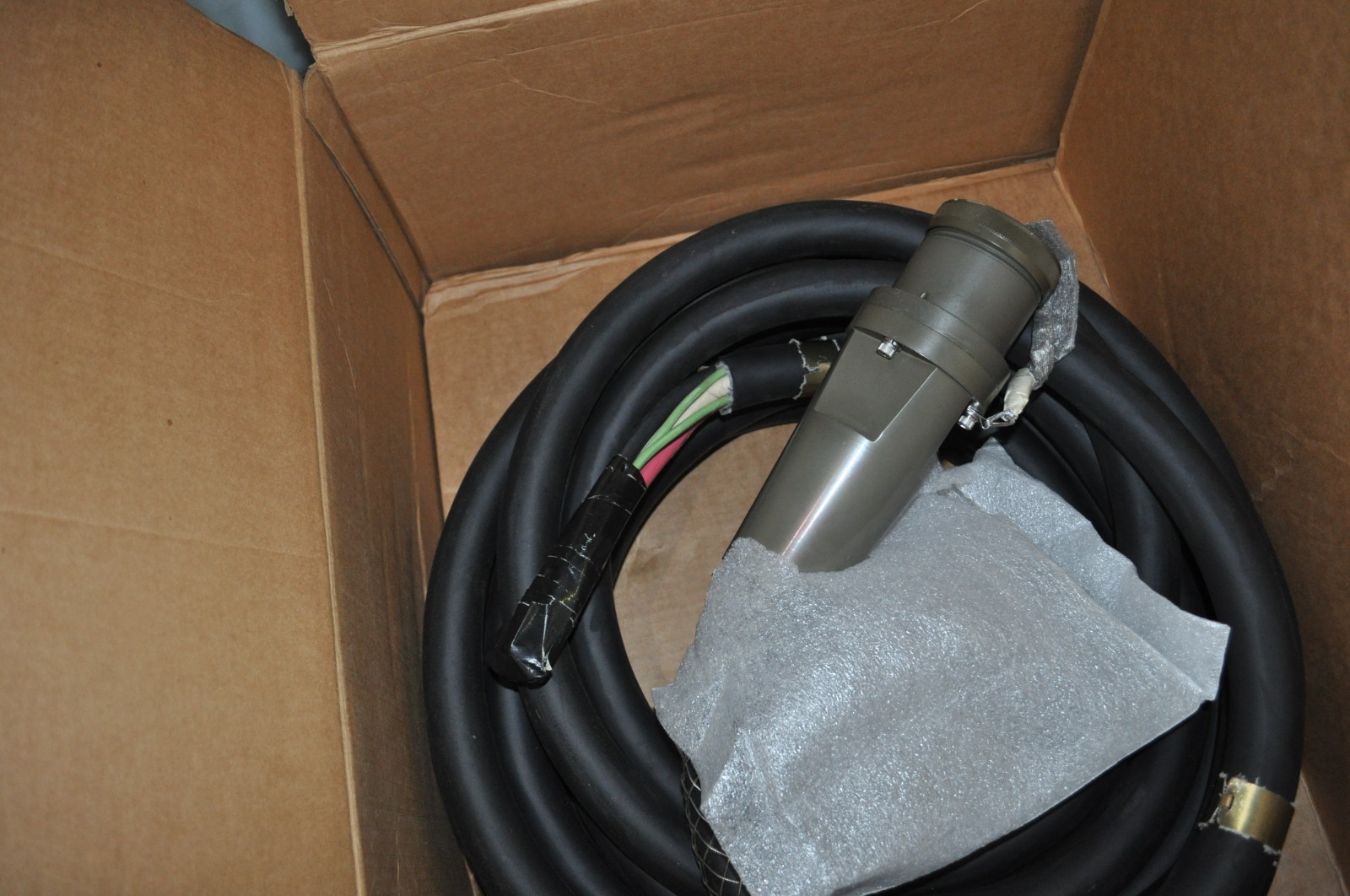 Military Generator Power Cable 50FT 100A Carol Super Vu-Tron 6150-01-220-5586