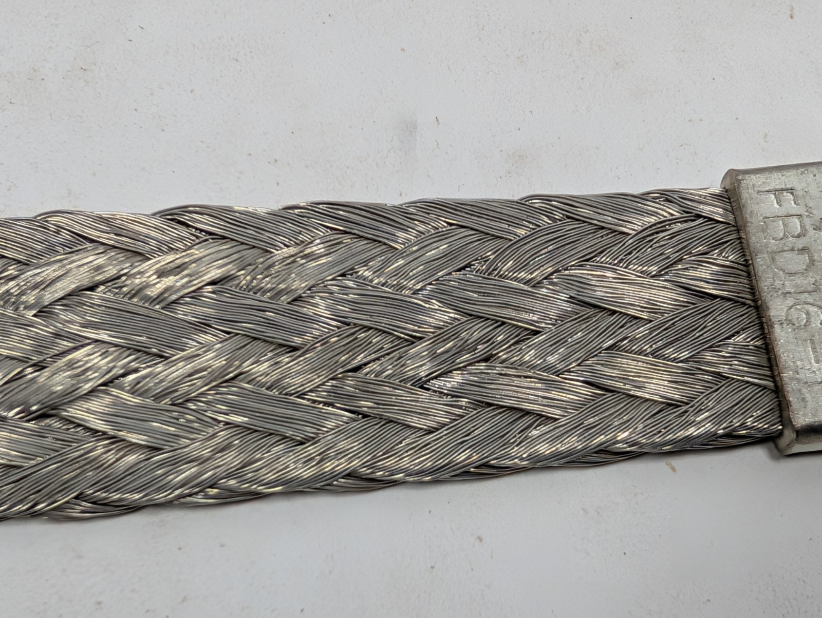 Lot of 4X T&B Flexible Grounding Braid FBD16-1 Braided Strap 16″ Long x 1″