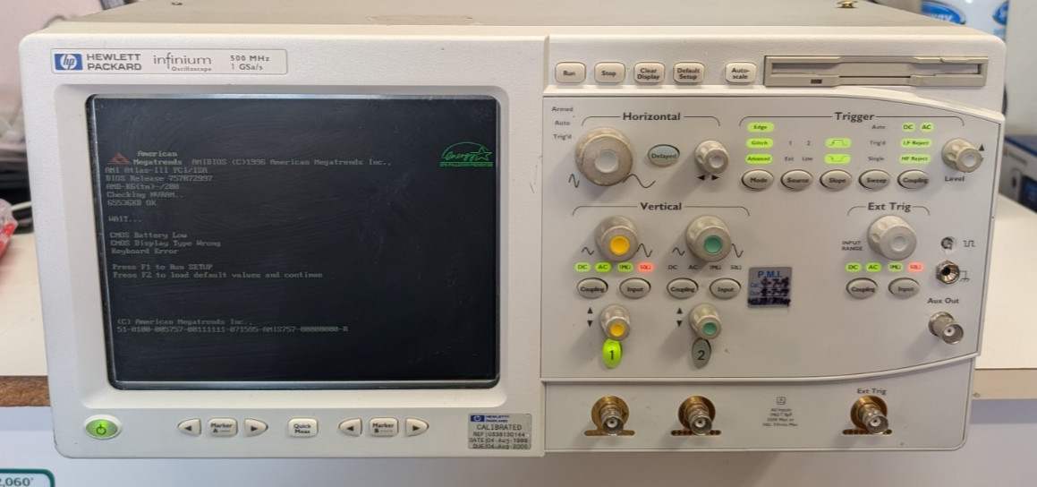 Agilent 54810A Infiniium Oscilloscope 500 MHz 1 GSa/s
