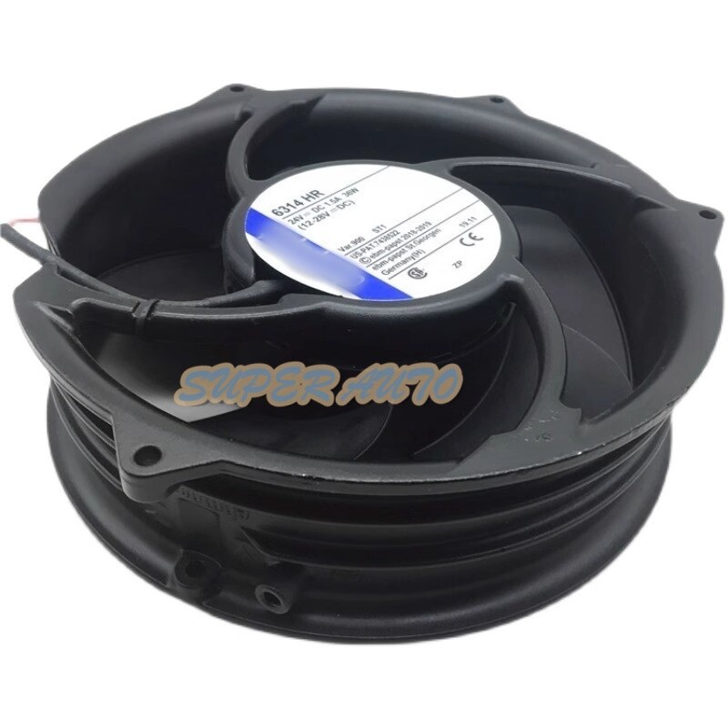 1Pcs New 6314HR 24V Inverter Cooling Fan 36W