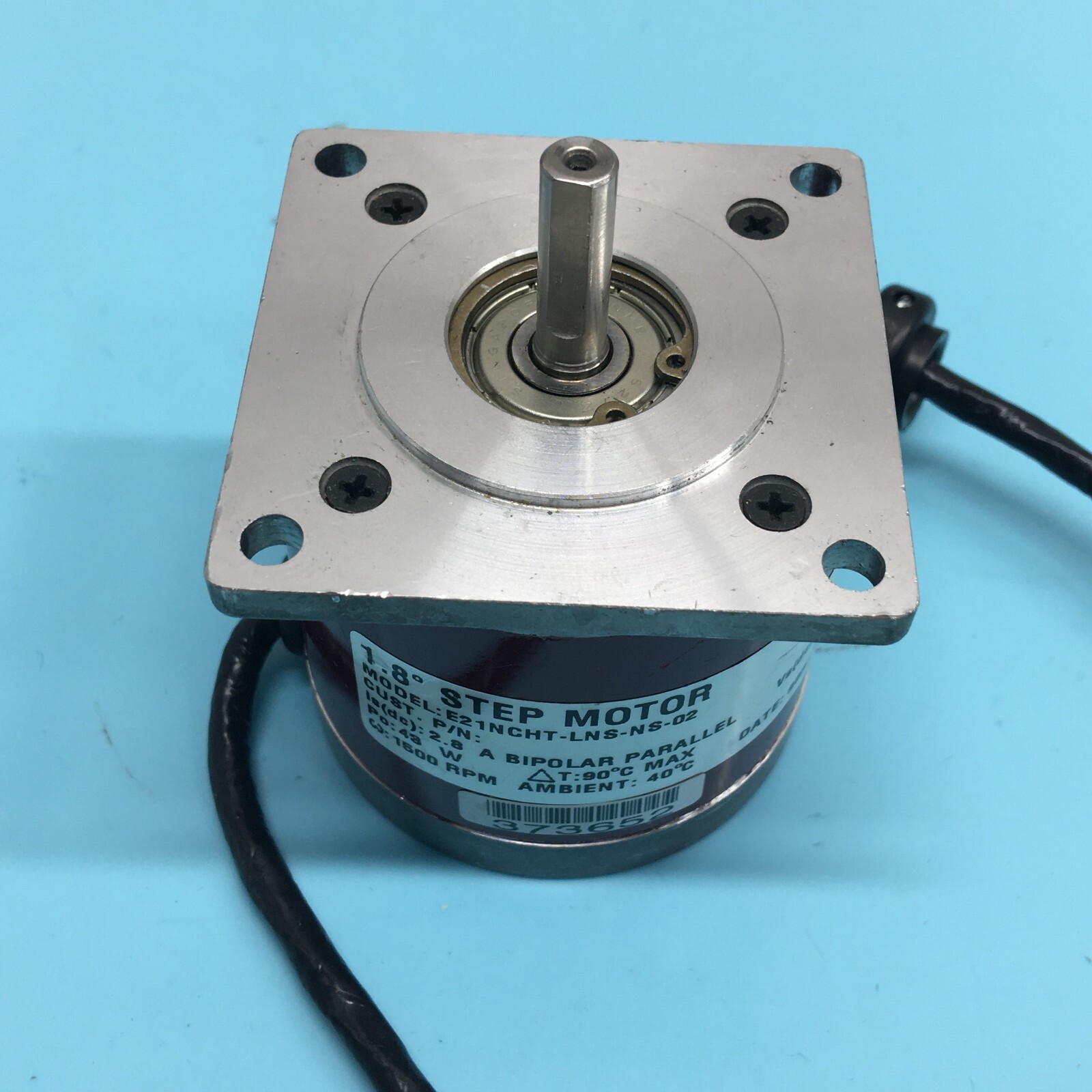 PACIFIC SCIENTIFIC E21NCHT-LNS-NS-02 1.8 STEP MOTOR, 157407