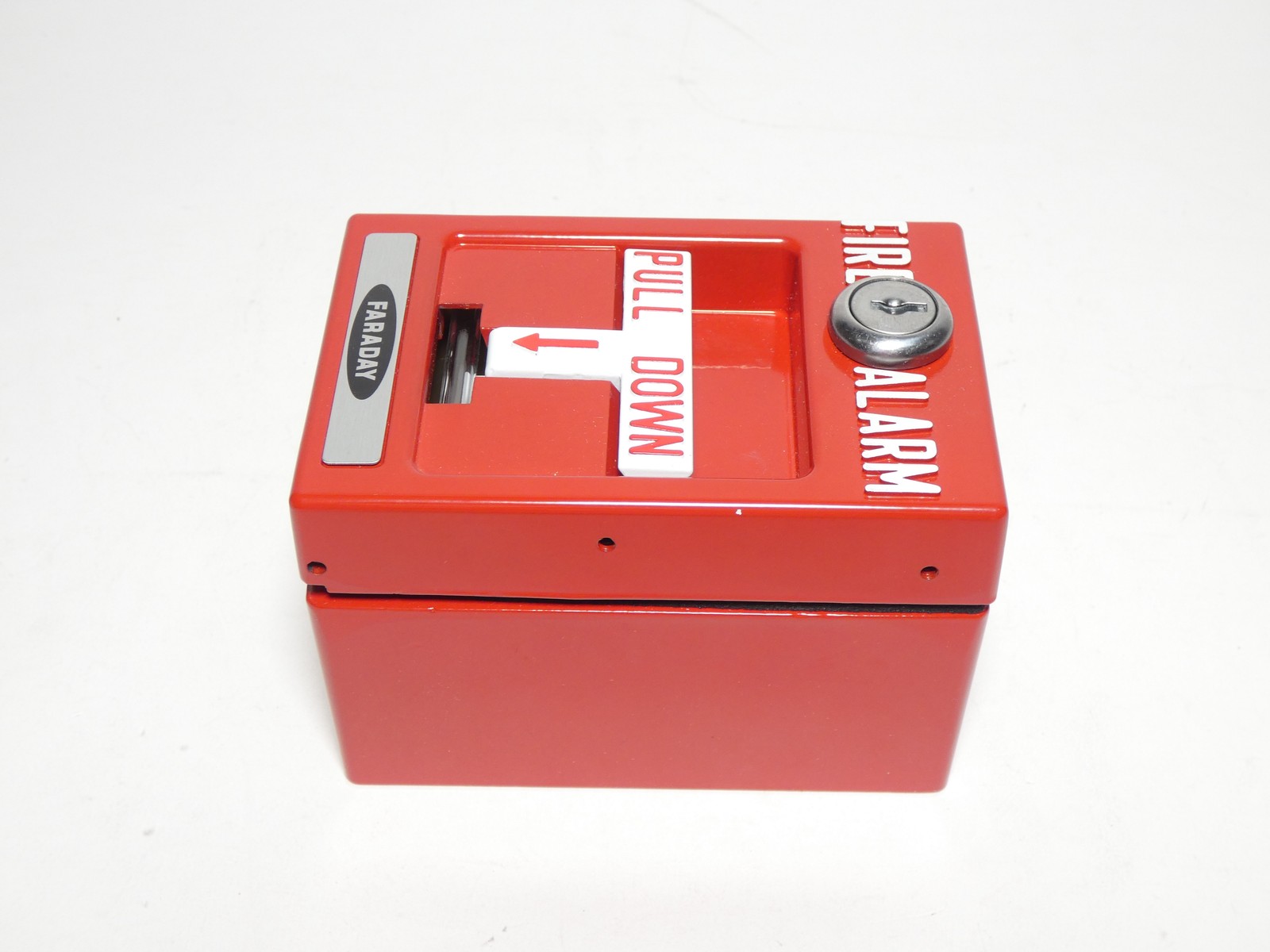 Faraday 500-648266FA Weatherproof Fire Alarm Pull Station NO KEYS – NEW Surplus!