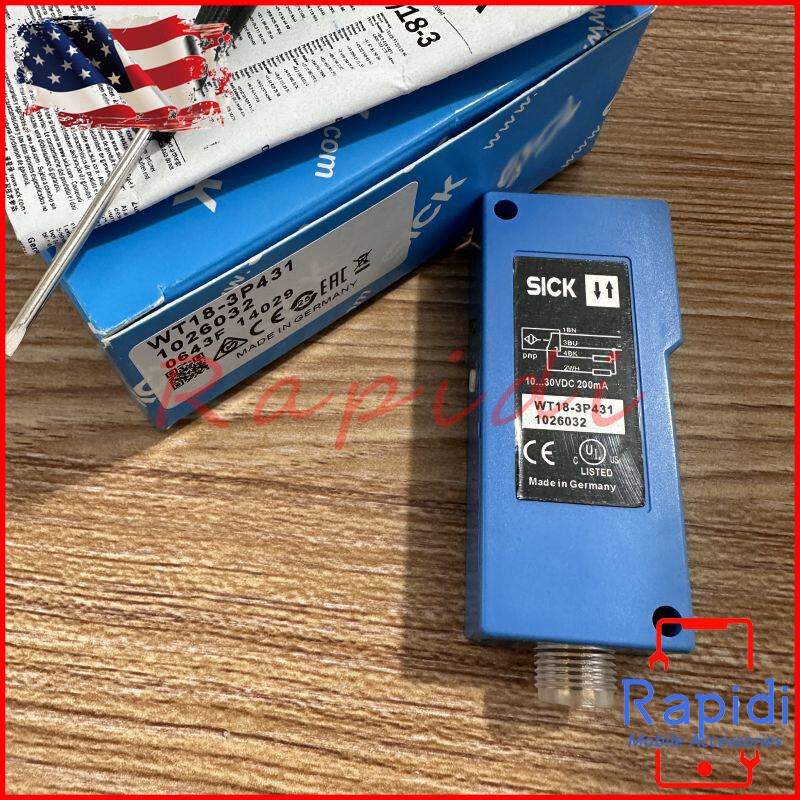 NEW For SICK WT18-3P431 WT183P431 Photoelectric Switch Sensor 10-30VDC