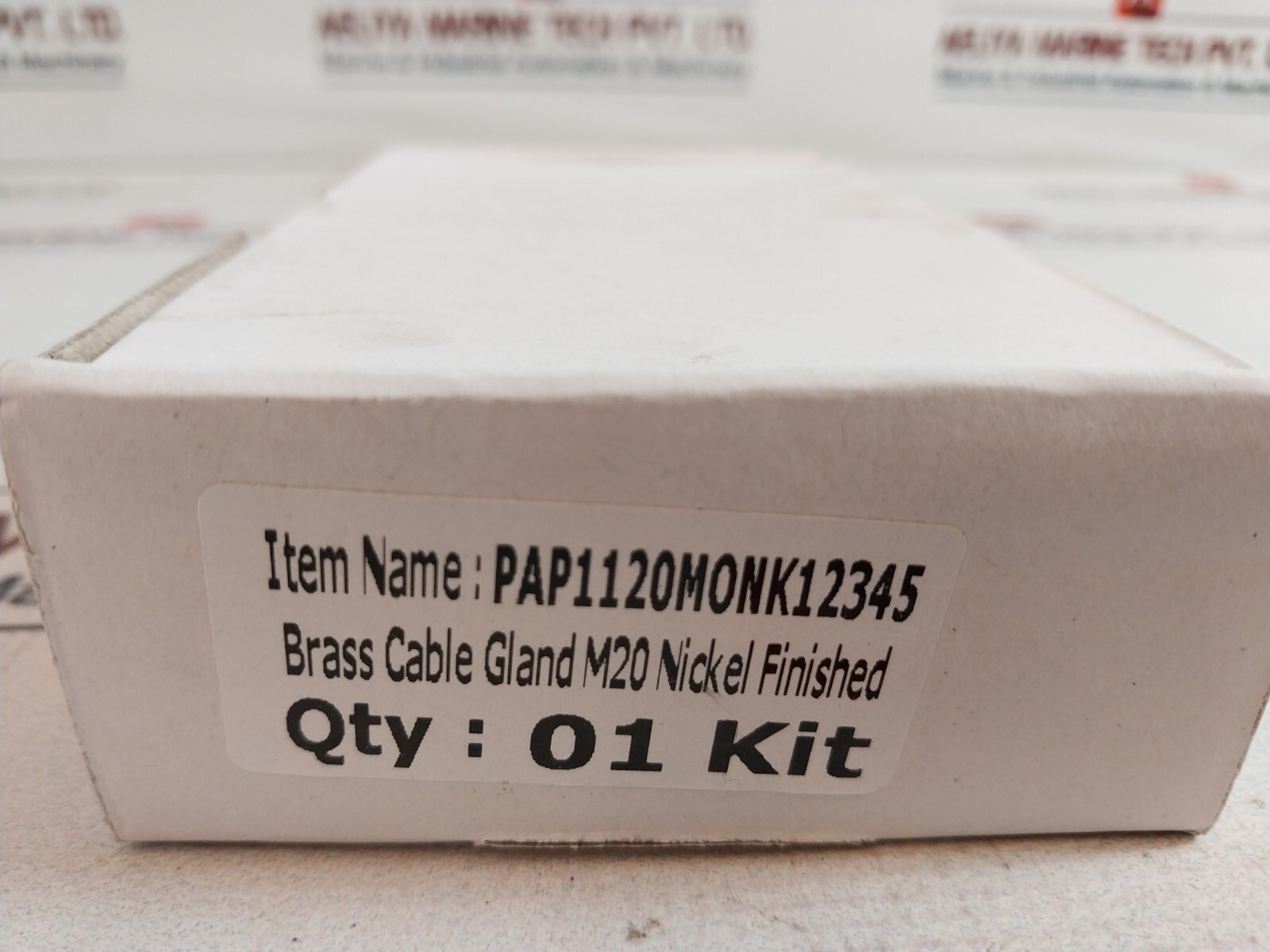 BARTEC NASP I-20090 PAP 1M Brass Cable Gland M20 Kit PAP1120MONK12345
