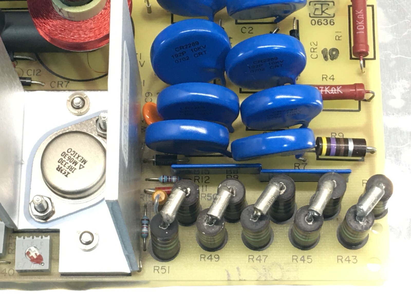 Glassman PCA1033 High Voltage Board, POWER SUPPLY, PCA 1022, AD-KA-HP/-9, 117908