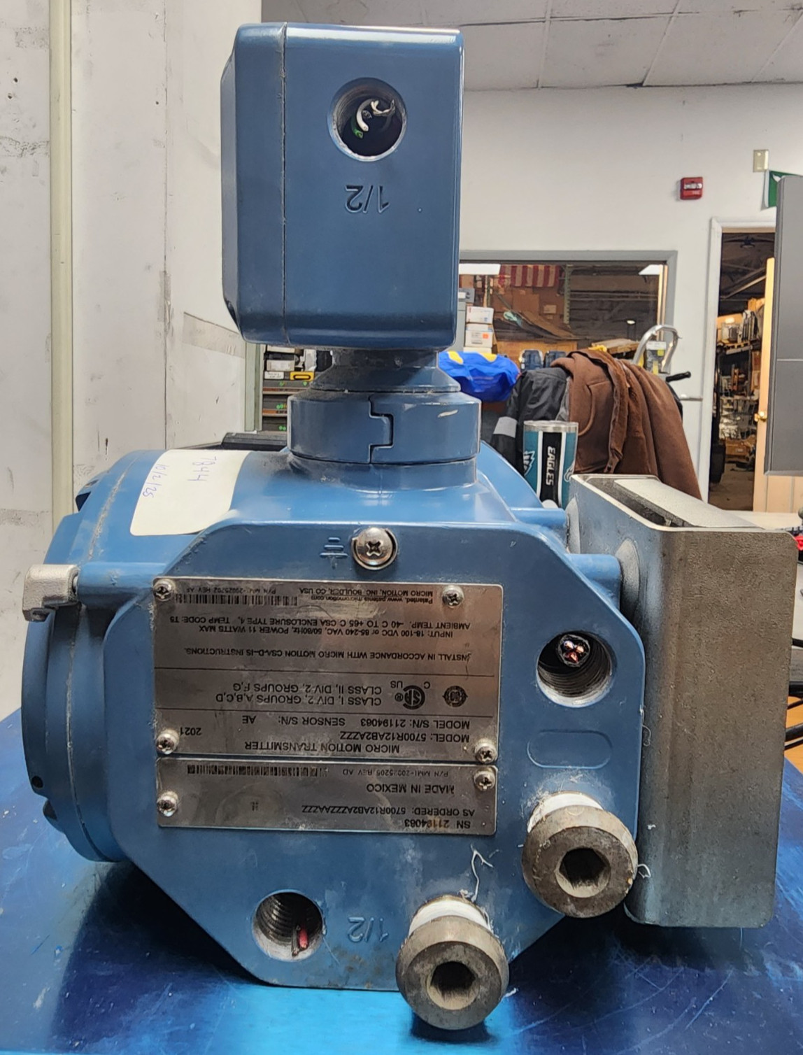 🤠 EMERSON / MICRO MOTION TRANSMITTER 18-100 VDC 85-240 VAC T 4 5700R12AB2AZZZ
