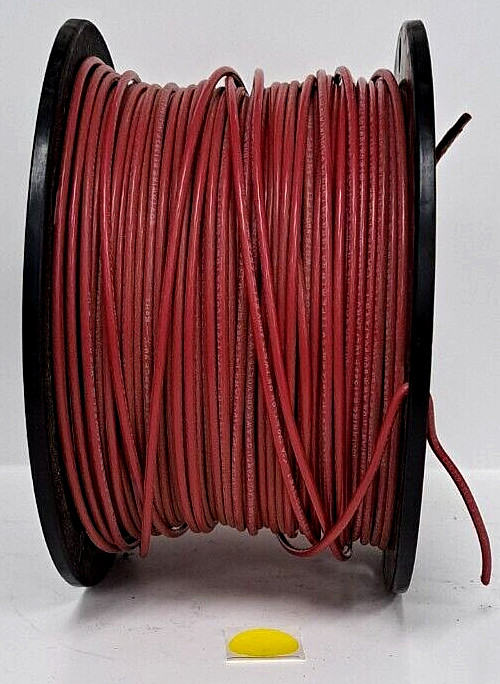 RED ROUGE 500 FT. 14 AWG MACHINE TOOL WIRE COPPER MTW/THWN/THNN 6X795