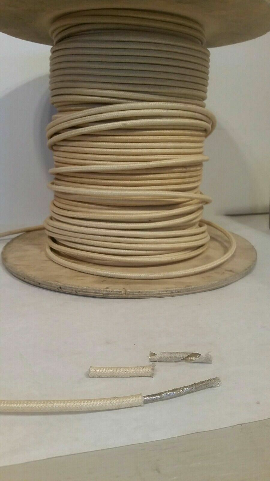 6 AWG Thermocouple wire SLE stranded Fiberglass 6 AWG sold by the foot