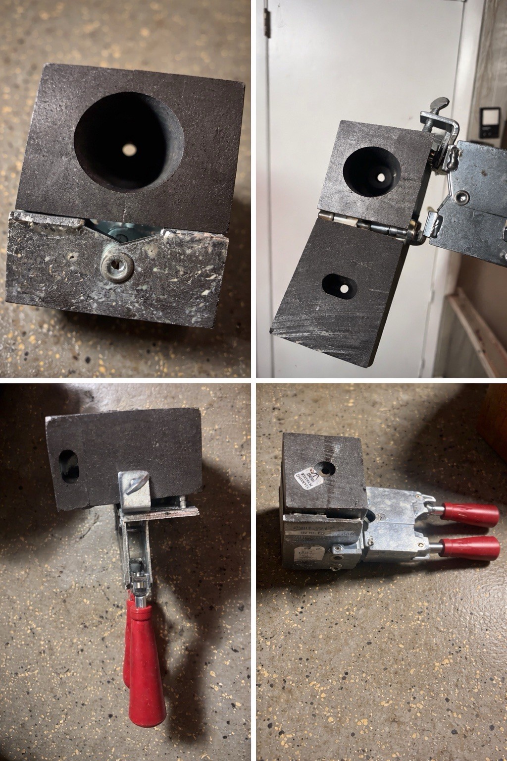 ThermOweld CR-2 Mold 5787 #6 Solid to 3/4 Ground Rod w/ Clamp Exothermic Weld