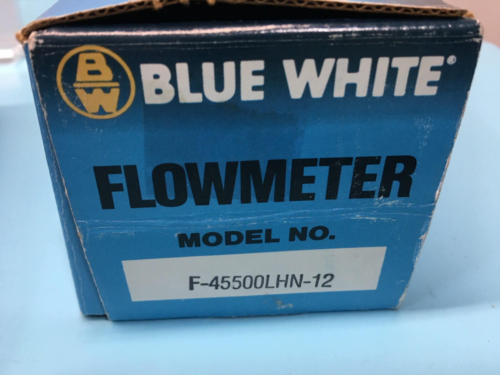 BLUE-WHITE F-45500LHN-12 FLOWMETER 0.5 – 5 GPM 1/2″ FPT, 127404