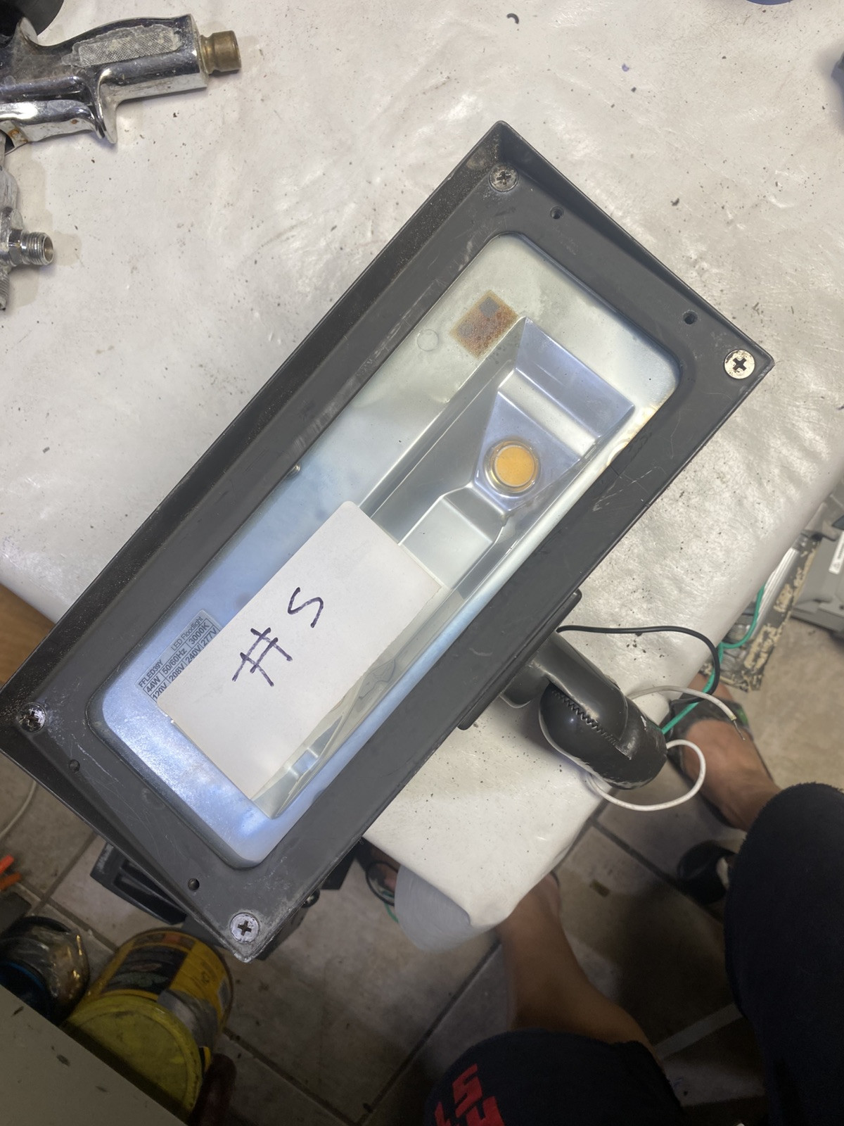 RAB LIGHTING FFLED39Y LED Floodlight 44W 120V (4 PARTS) #5