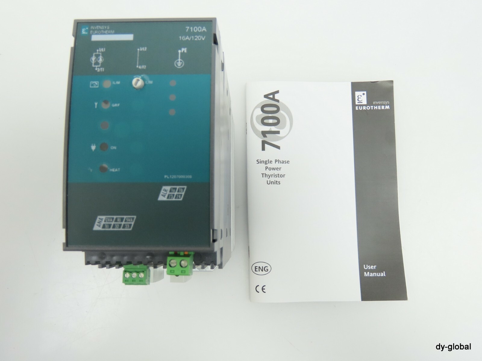 INVENSYS EUROTHERM NIB 7100A/16A/120V/SELF/XXXX/NONE/PA/XXXX/4M ELEC-I-1058=9K12