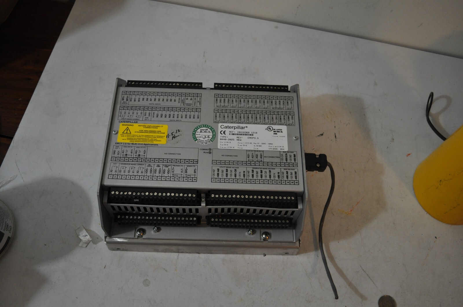 Caterpillar EMCP 3.S GEN RELAY CONTROL UNIT 8440-2025 NEW REMOVED