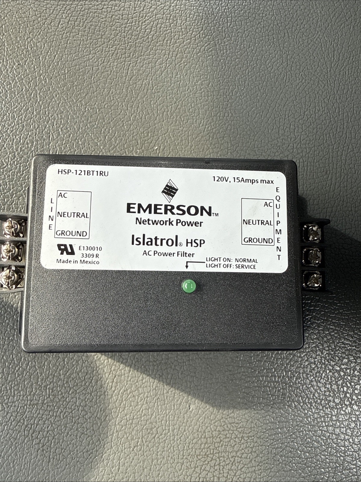EMERSON HSP-121BT1RU 120VAC 15A NSMP Free Shipping