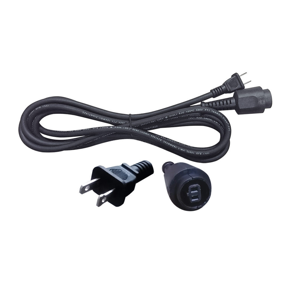 10 Feet 16 AWG SJO 2 Wire 125 Volt NEMA 1-15P Power Tool Quick Lock Cord
