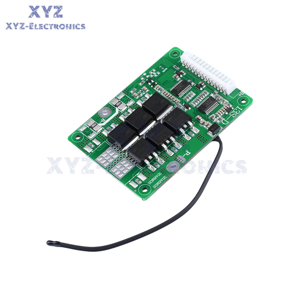 13S 48V 20A 30A Same Port Battery Protection Board for 18650 Li-ion Battery