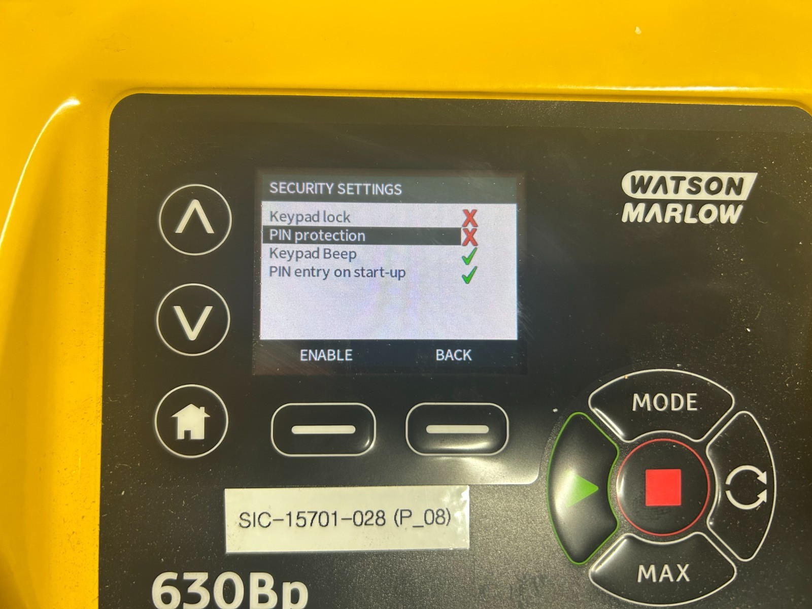 Watson Marlow 630Bp N/R Peristaltic Pump N Module-Standard NEMA4X IP66