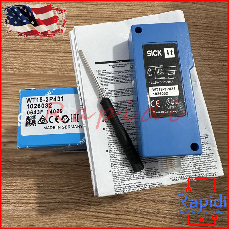 NEW For SICK WT18-3P431 WT183P431 Photoelectric Switch Sensor 10-30VDC