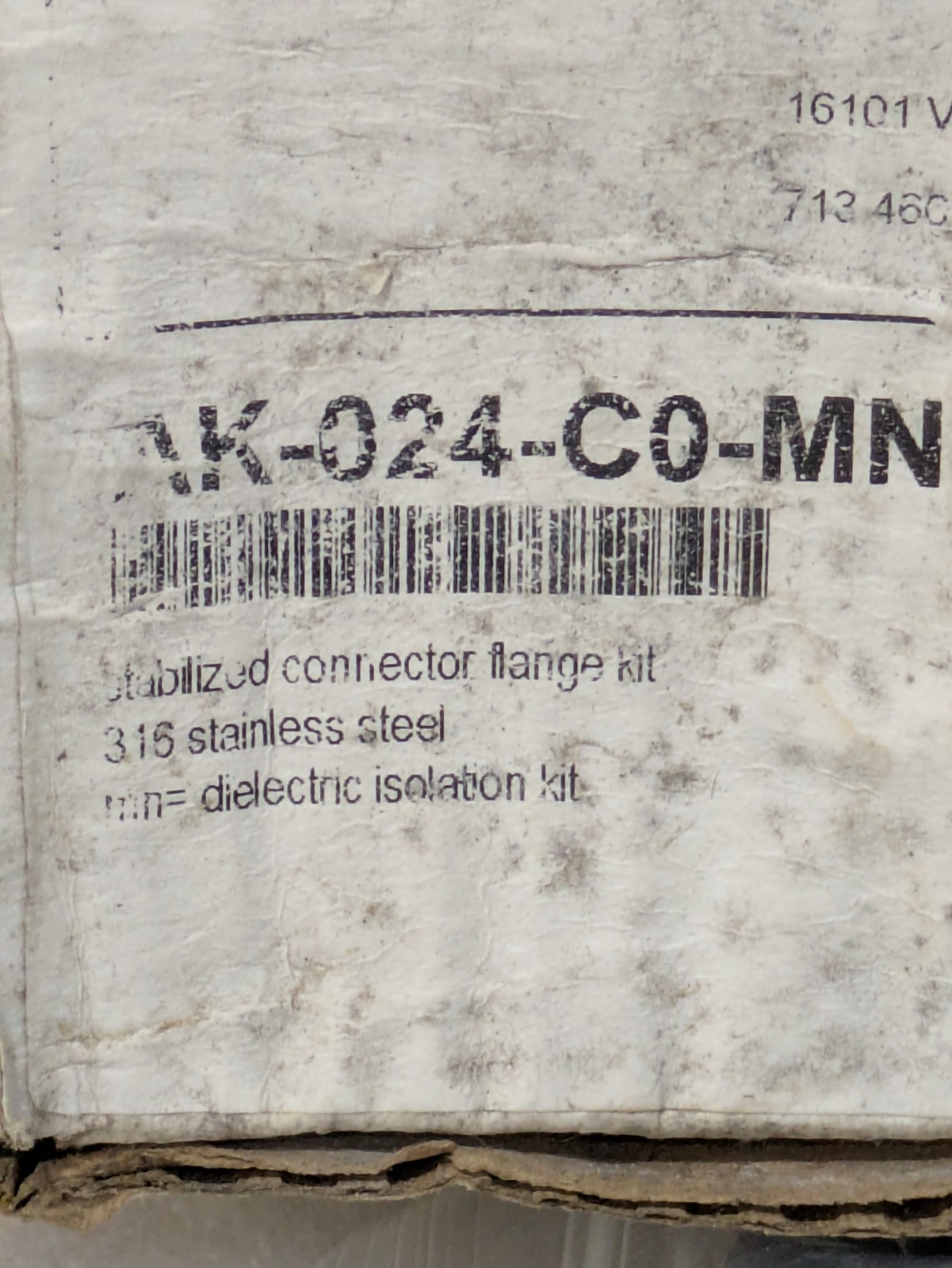 PARKER AK-024-C0-MN 315 STAINLESS STELL