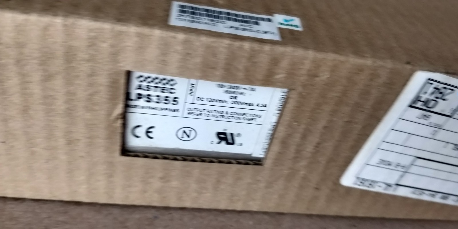 Astec LPS355 Artesyn Embedded Power Supply LPS355-(CEF) 4.5A 300V DC