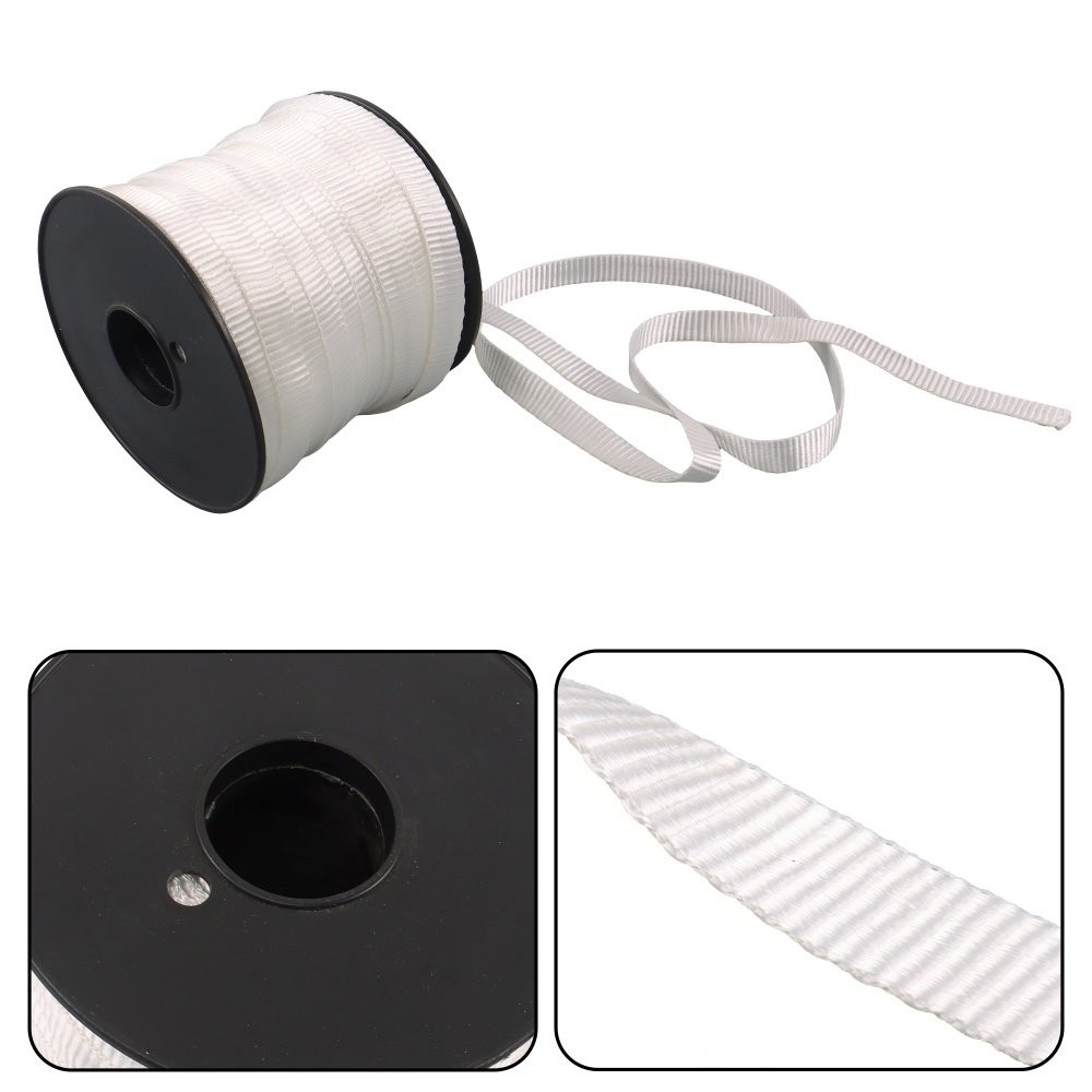 Polyester Pulling Tape Mule Tape Tensile Capacity Gardening for Packaging White