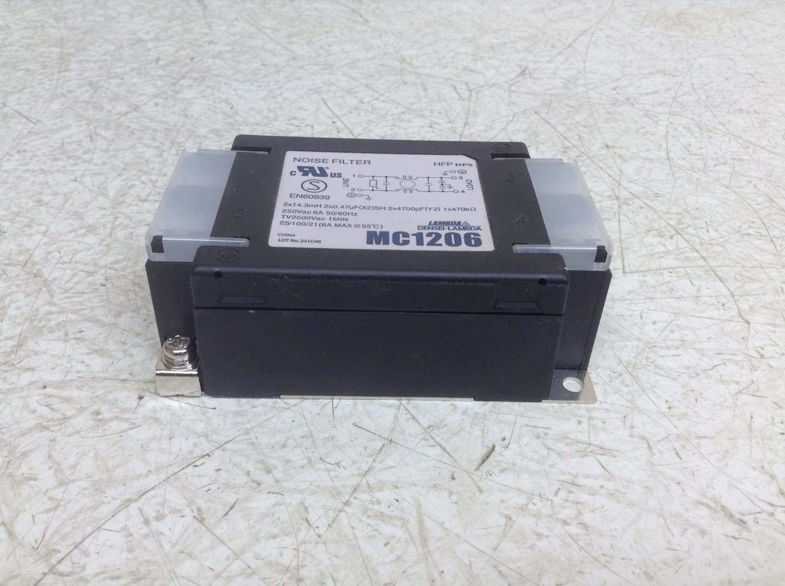 Densei-Lambda MC1206 Noise Filter New