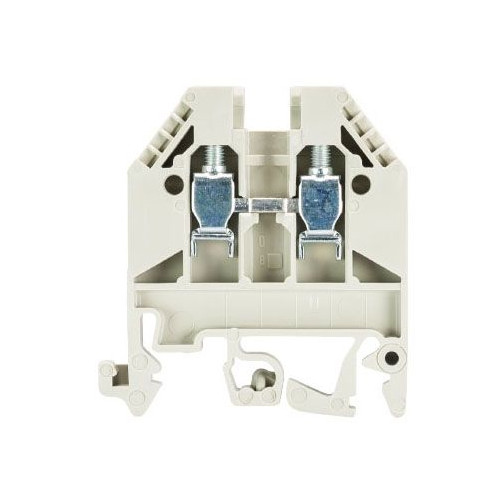Wieland 57.504.0055.0, 22 to 10 AWG, Gray, DIN-Rail Mount, Terminal Block, 1pc