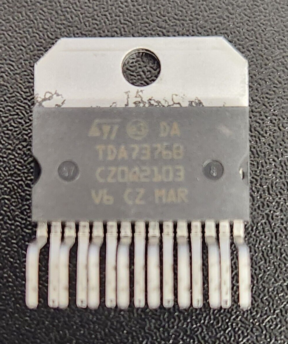 (1 PC) TDA7376B STMicroelectronics IC AMP AB STEREO 40W 15MULTIWATT