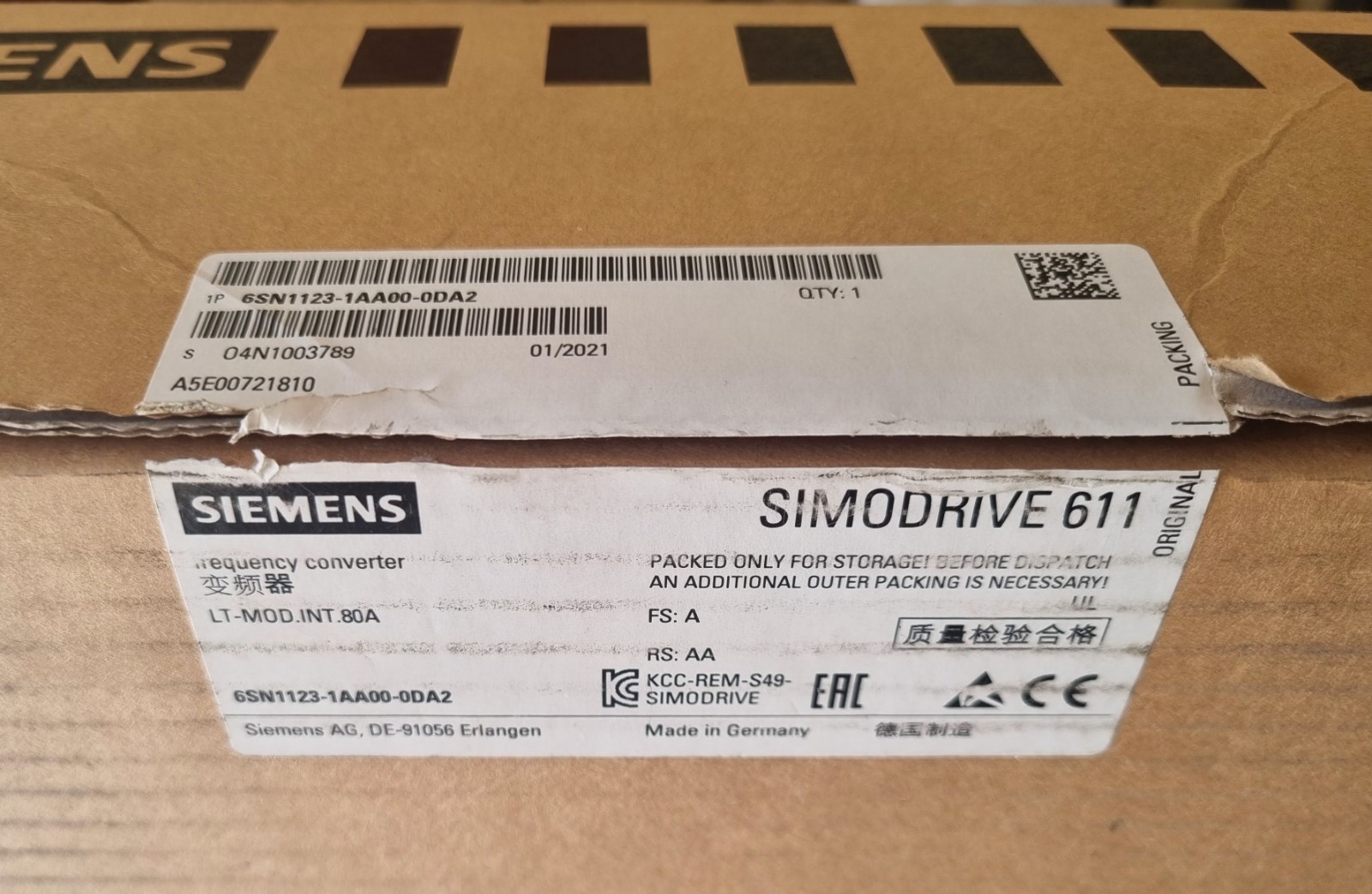 6SN1123-1AA00-0DA2 SIEMENS