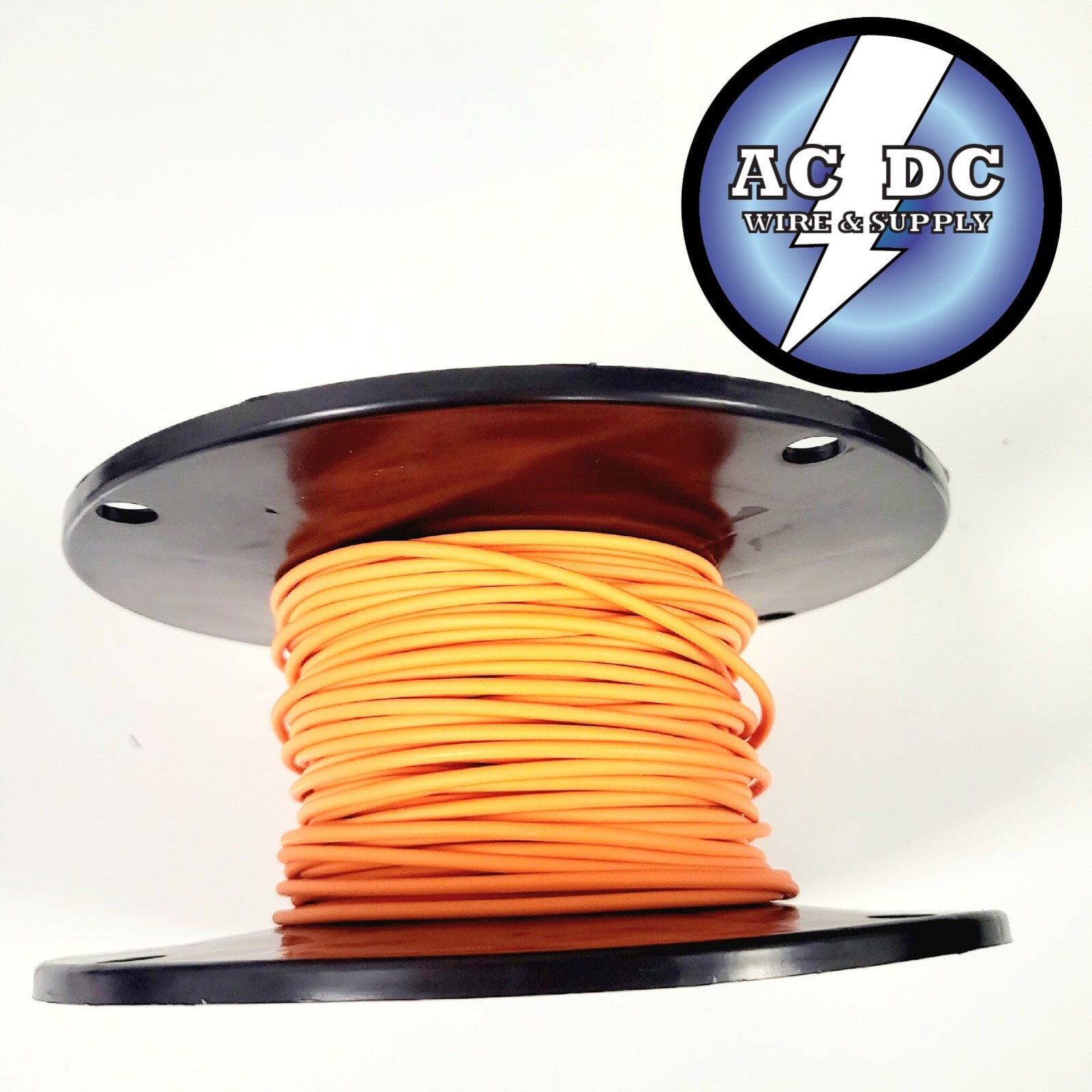 AUTOMOTIVE WIRE 10 AWG HIGH TEMP GXL WIRE ORANGE 100 FT ON A SPOOL MADE IN U.S.A