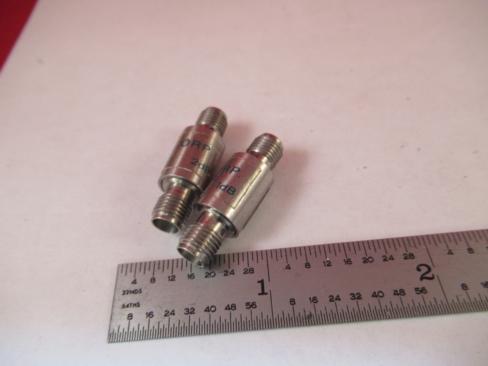 LOT ATTENUATOR SMA INMET 1 dB & 2 dB AS PICTURED &W1-A-16
