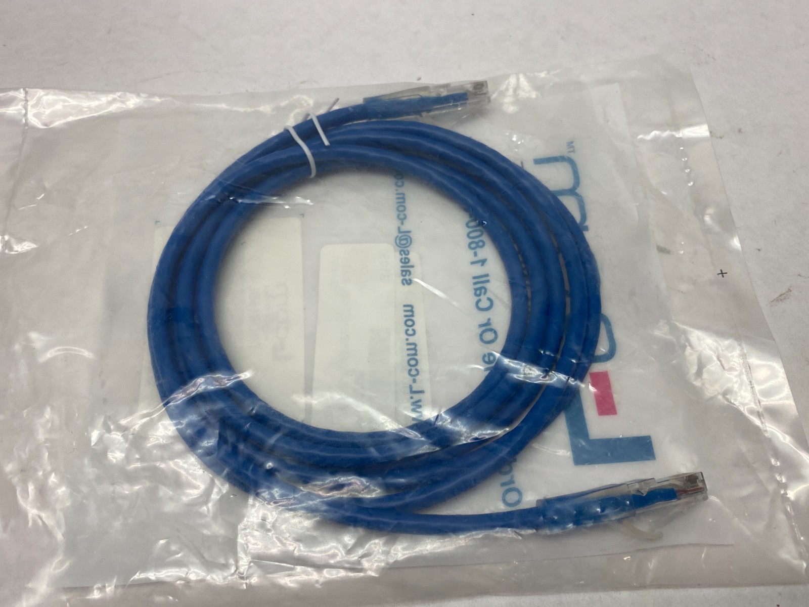 L-Com TRD815BL-7 Ethernet Patch Cable CAT5e 7.0ft
