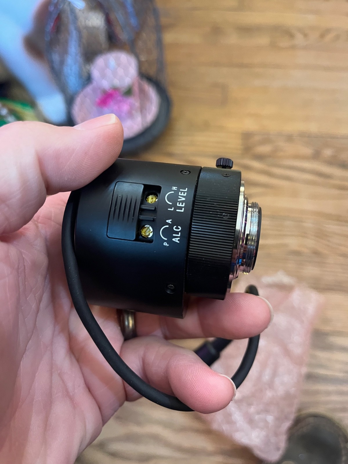 Computar MAG1613APC 16MM F1.3 TV lens plus 2 HG1214FCS-3-12 mm F1.4