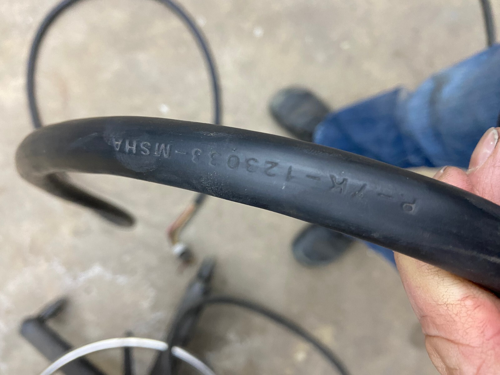 84000 4/C Wire Cord SOOW , Rubber Coated, 10 Gauge, 4 Conductor