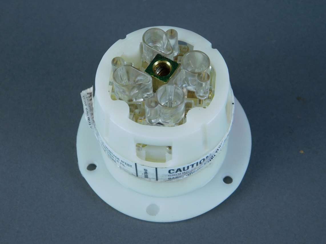 Hubbell HBL2526, Power Entry Connector 20A 4P 5W