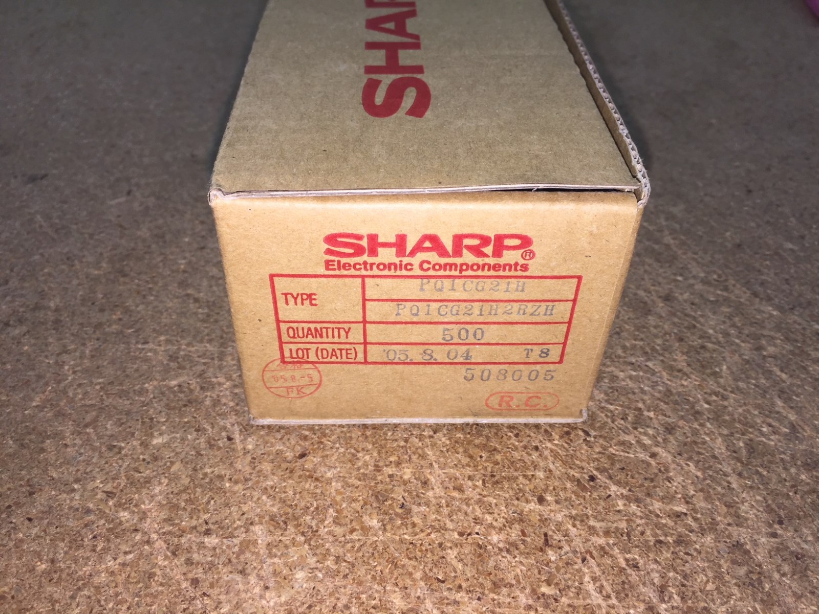 (25 PIECE LOT) PQ1CG21H2RZH, SHARP, IC REG BUCK INV ADJ 1.5A TO220, ROHS